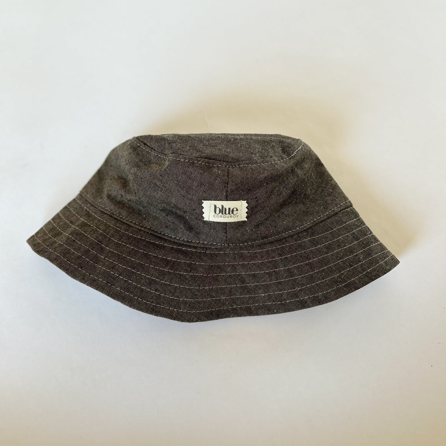 Linen Bucket Hat - Espresso