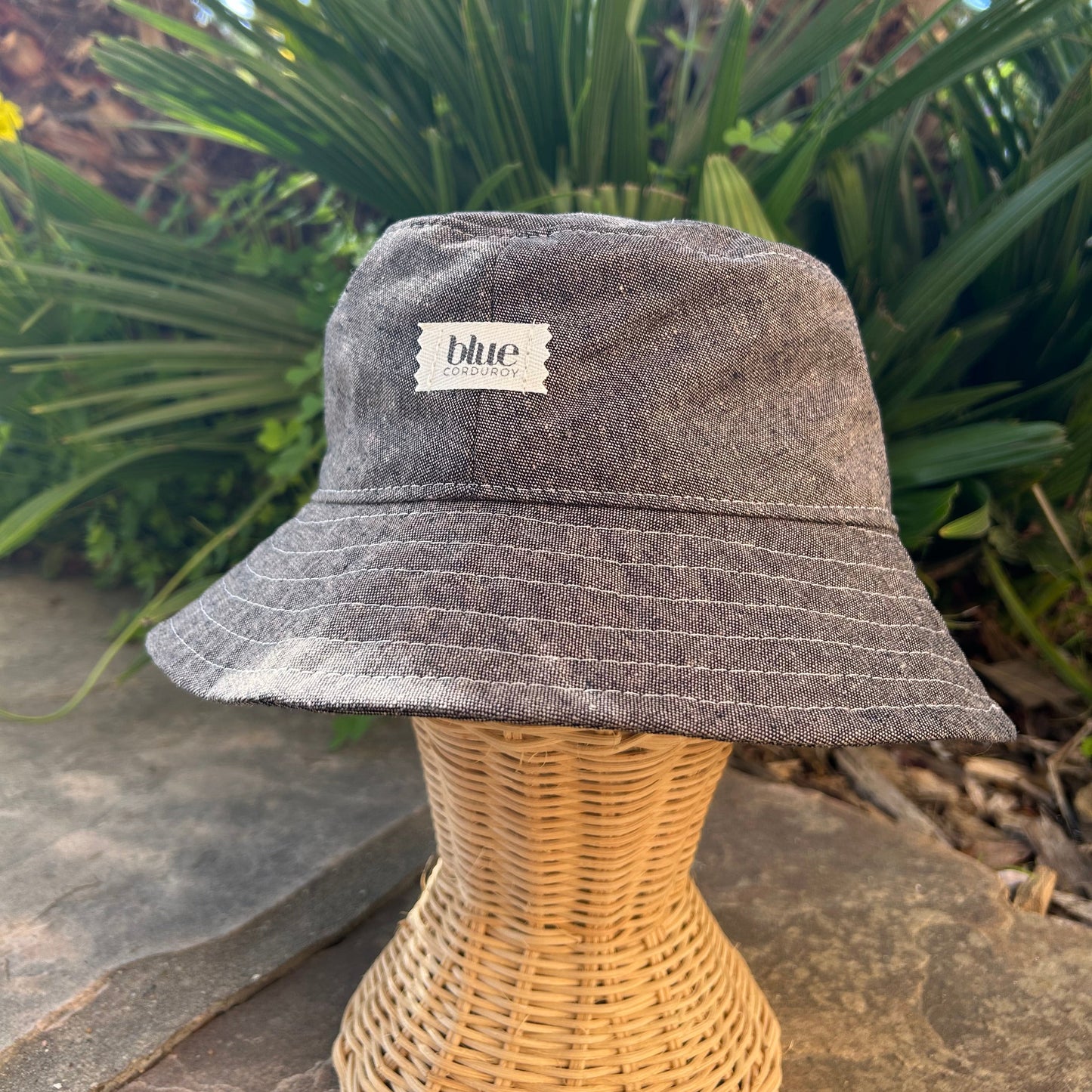 Linen Bucket Hat - Espresso