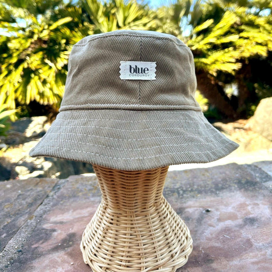 Corduroy Bucket Hat - Khaki