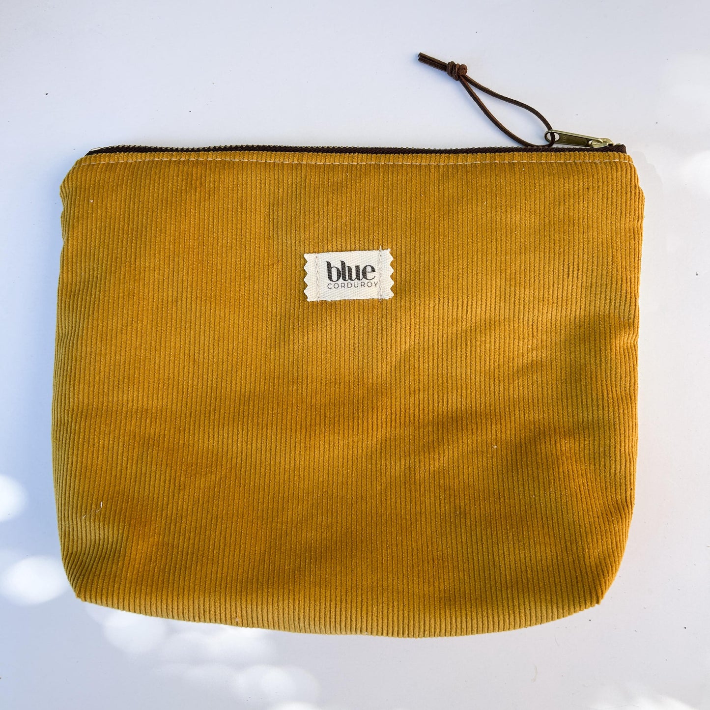 Zipper Pouch - Yellow Sunshine Patchwork