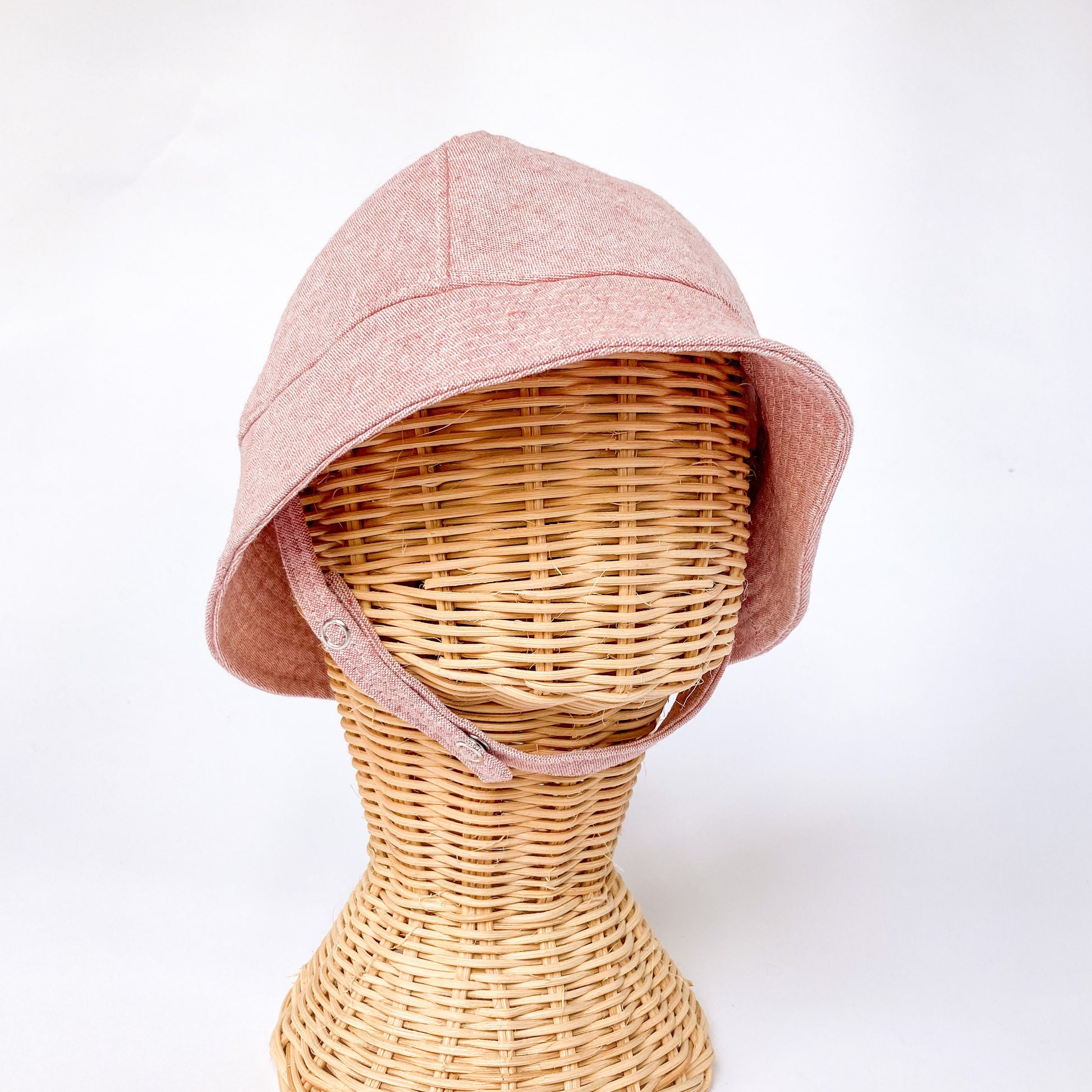 Girl Bucket Hat, Beach Sun Hat for Kids, Brimmed Baby Hat, Infant Beach Accessory, Summer Newborn Gift, Pink Baby Sun Hat, Foldable Hat