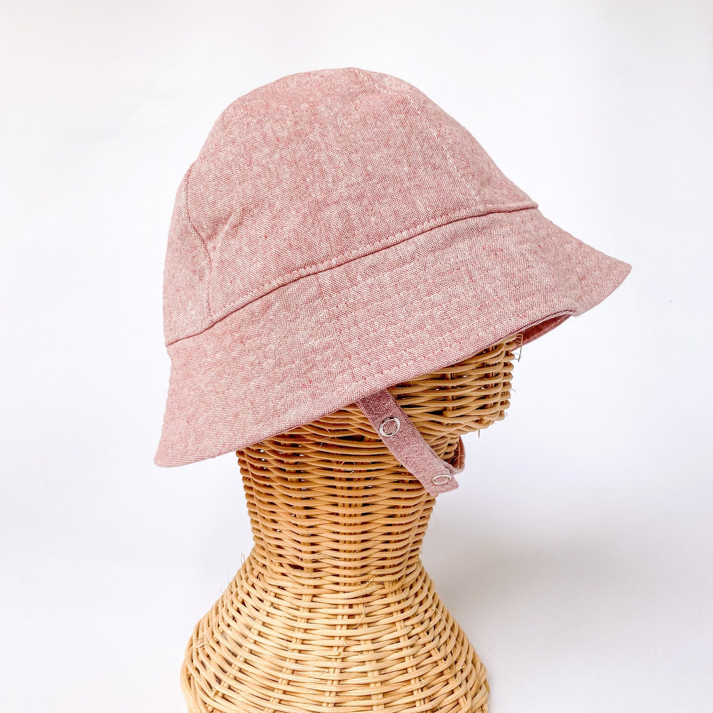 Girl Bucket Hat, Beach Sun Hat for Kids, Brimmed Baby Hat, Infant Beach Accessory, Summer Newborn Gift, Pink Baby Sun Hat, Foldable Hat