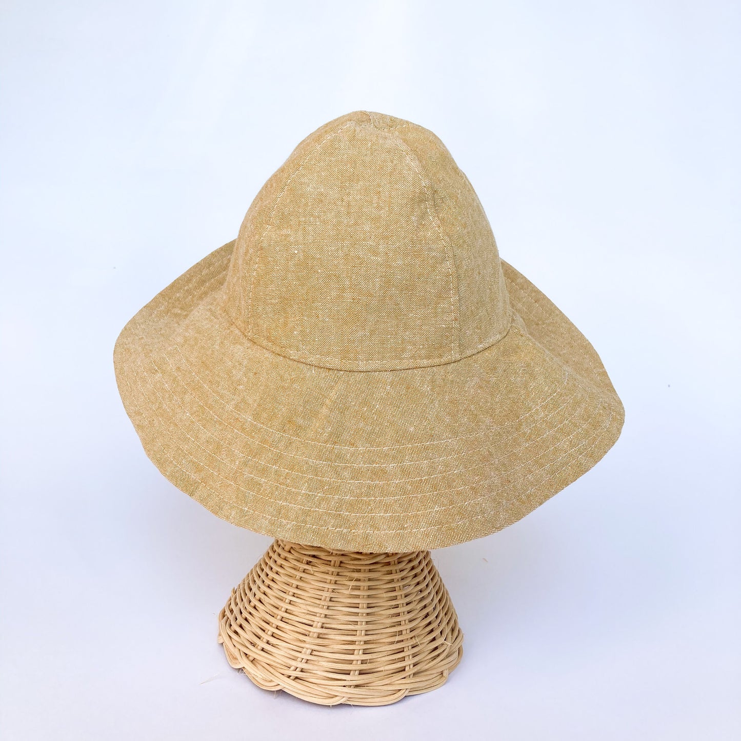 Baby Wide Brim Sun Hat, Tan Hat, Outdoor Toddler Hat, Beach Hat for Kids, Baby Summer Hat, Infant Sun Protection, Neutral Baby Shower Gift