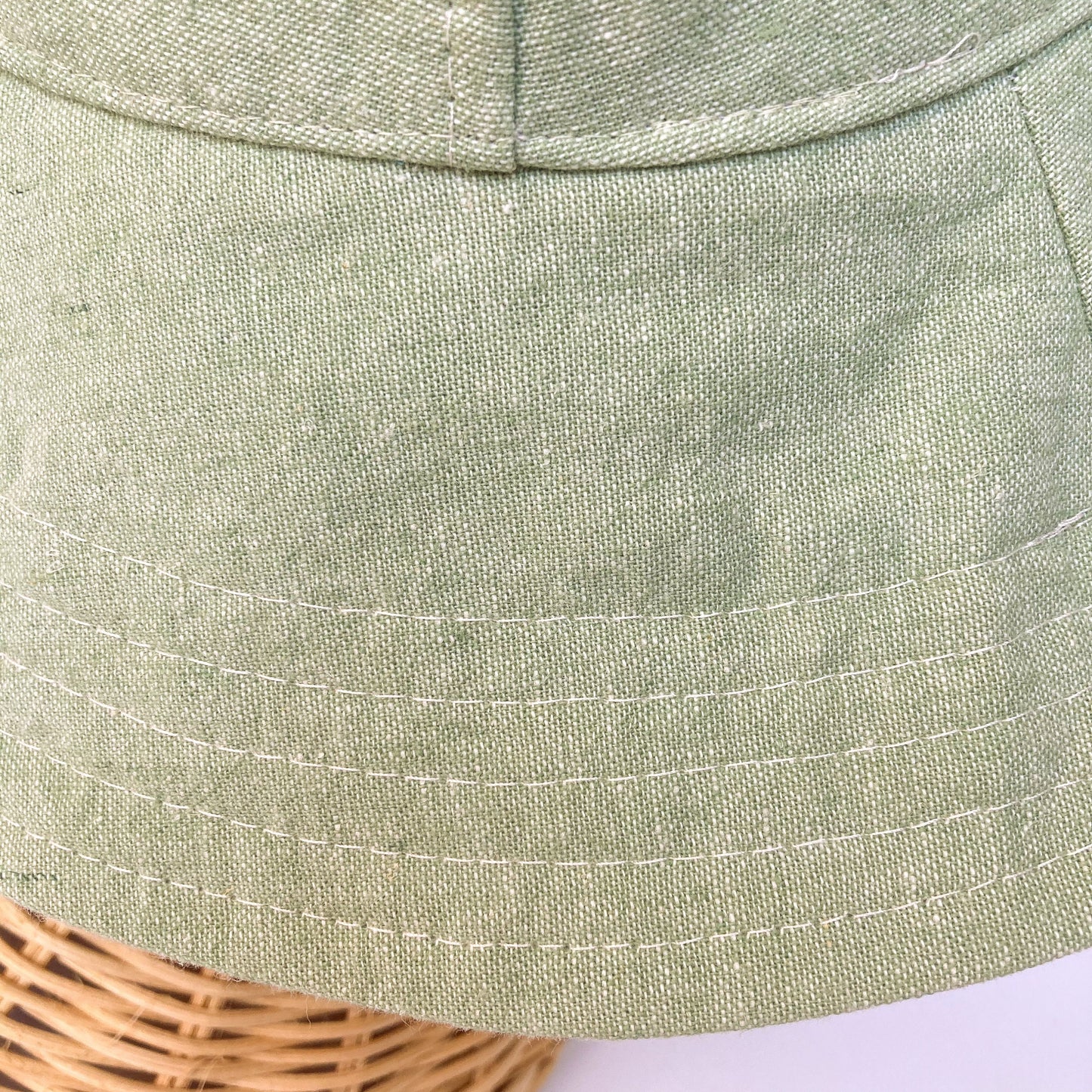 Mint Green Hat for Baby, Baby Sun Hat, Kids Summer Hat, Floppy Beach Hat, Linen Sun Hat