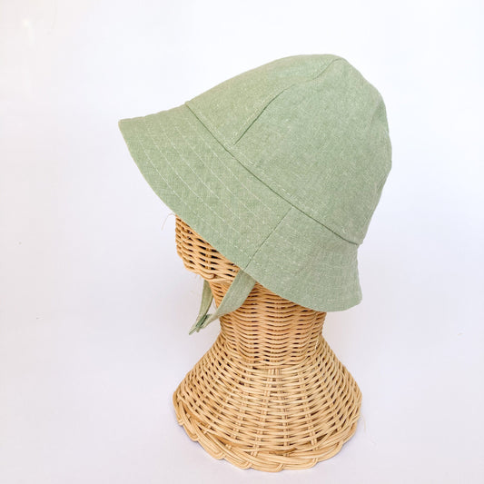 Mint Green Hat, Sun Hat for Toddlers, Kids Summer Hat, Baby Sun Hat, Newborn Sun Hat