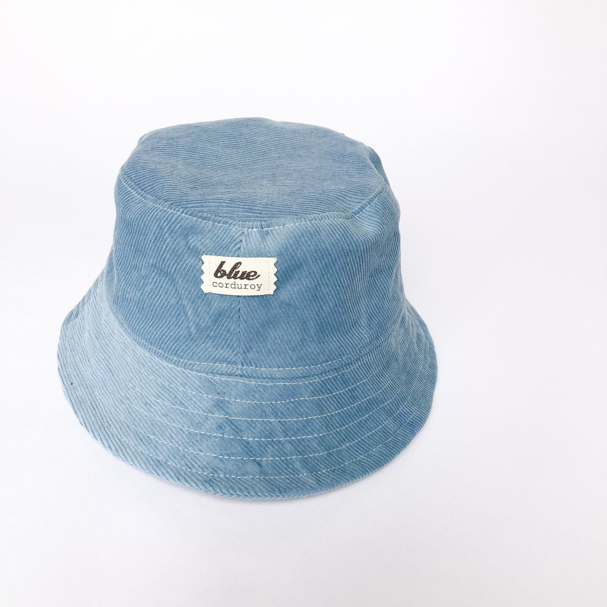 Corduroy Bucket Hat, Cotton Summer Hat, Blue Corduroy Hat, Beach Bucket Hat, Boho Sun Hat, Bucket Hat Women, Brim Womans Hat, Fabric Cap