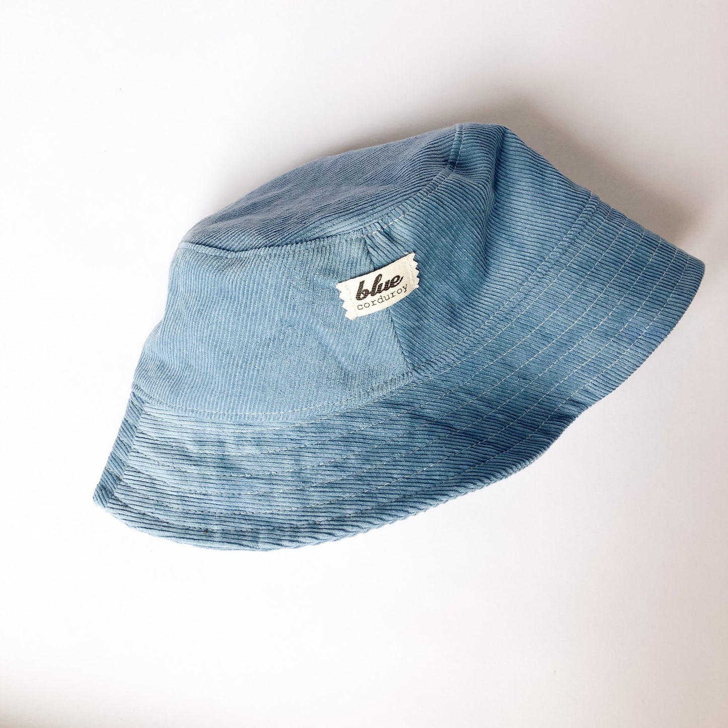 Corduroy Bucket Hat, Cotton Summer Hat, Blue Corduroy Hat, Beach Bucket Hat, Boho Sun Hat, Bucket Hat Women, Brim Womans Hat, Fabric Cap