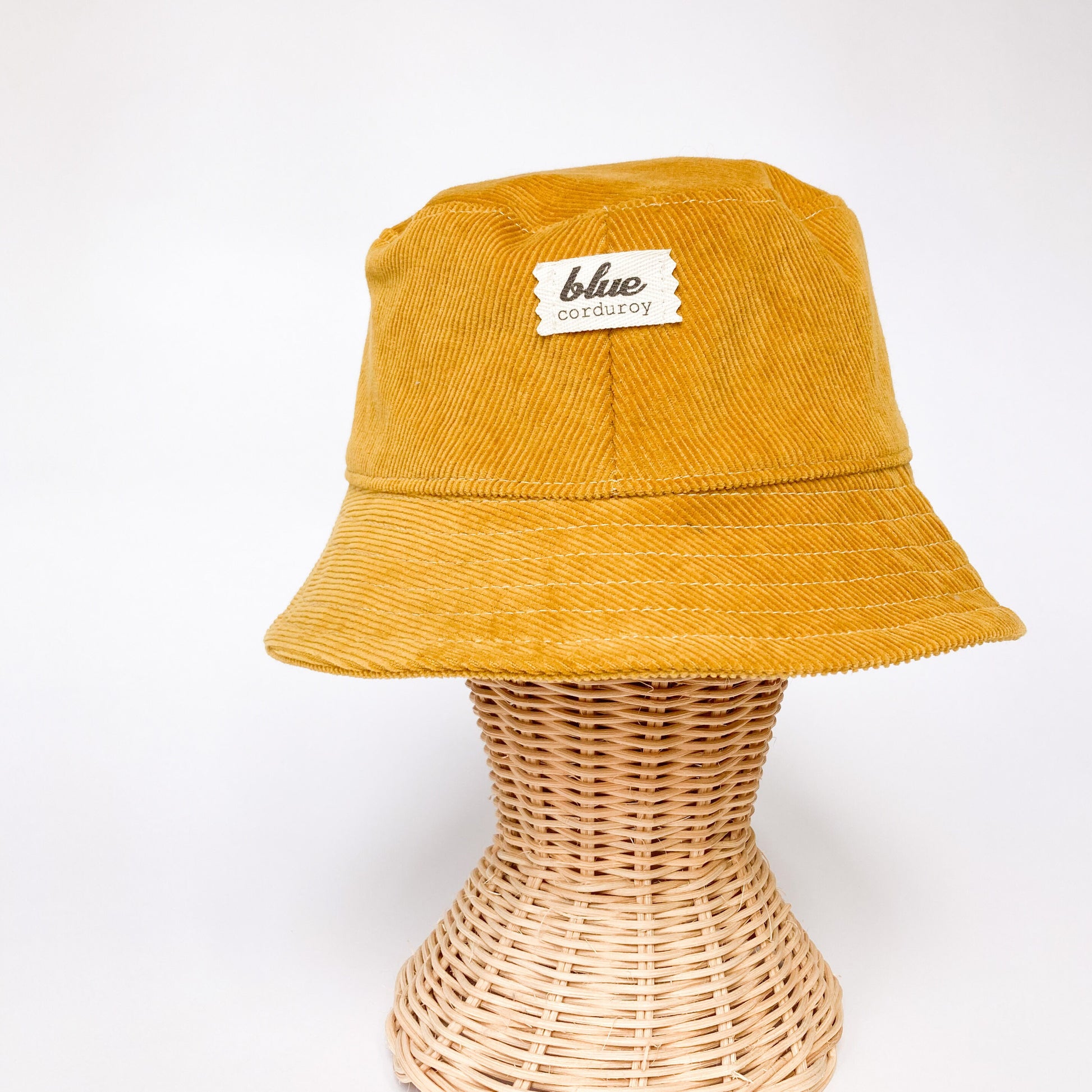 Corduroy Bucket Hat, Summer Hat Women, Brim Sun Hat, Gift for Teen Girl, Packable Hat, Beach Bucket Hat, Yellow Cap, Beach Accessory