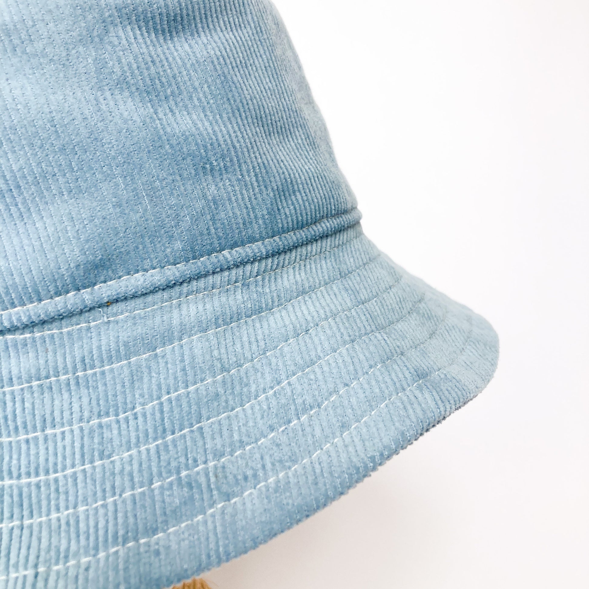 Corduroy Bucket Hat, Cotton Summer Hat, Blue Corduroy Hat, Beach Bucket Hat, Boho Sun Hat, Bucket Hat Women, Brim Womans Hat, Fabric Cap
