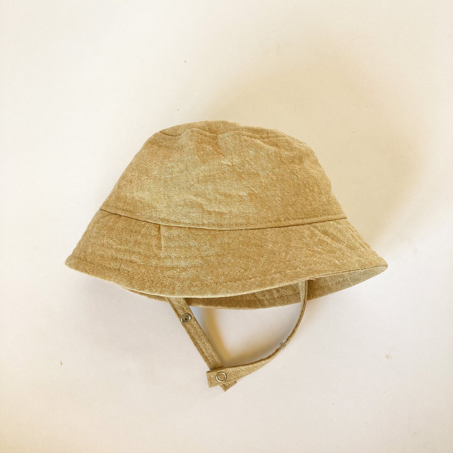 Bucket Sun Hat for Toddlers, Hat for Boys, Kids Summer Hat, Sun Protection, Beach Accessories, Gender Neutral Baby Gift, Linen Fabric Hat