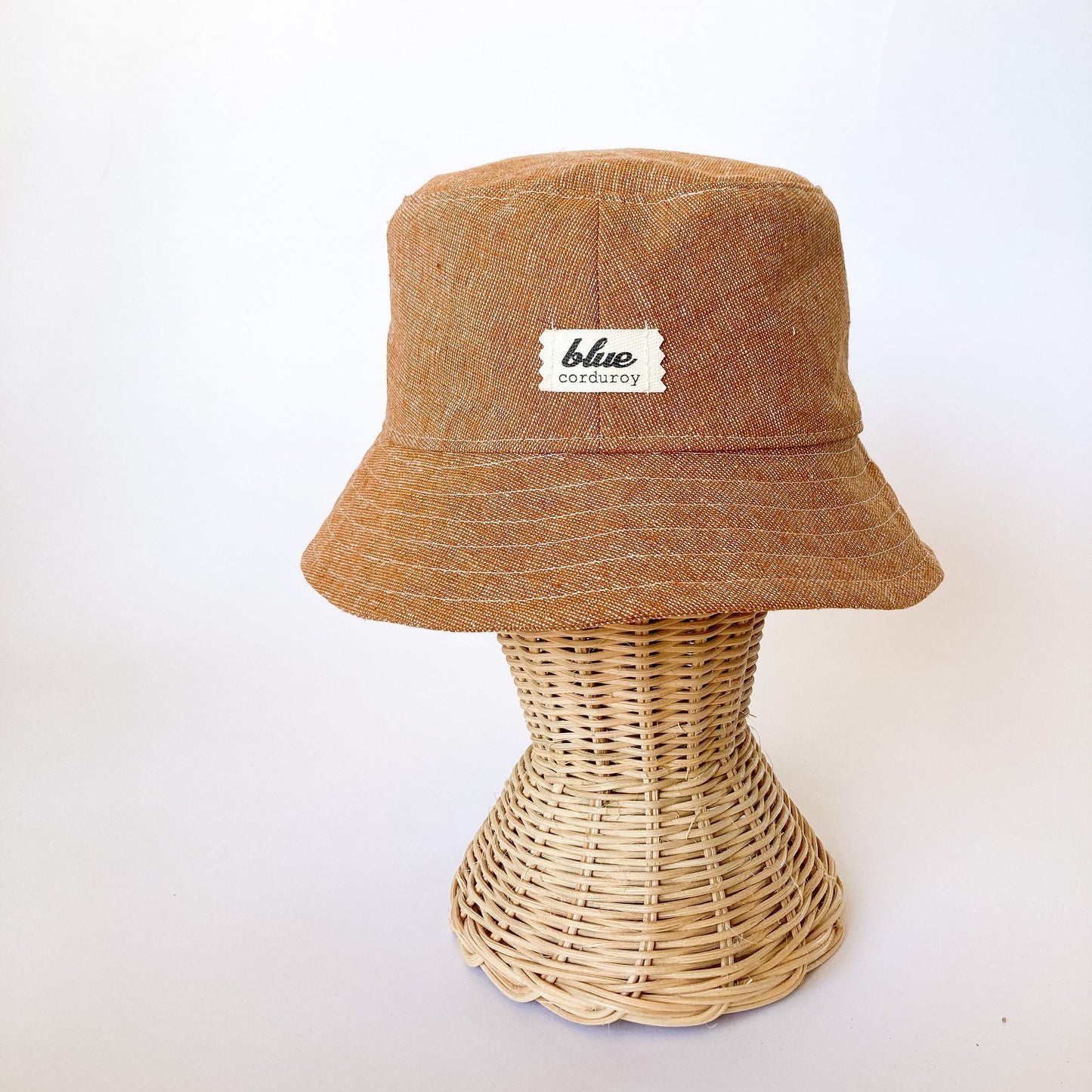 Brown Linen Hat, Beach Hat, Sun Hat Womens, Linen Bucket Hat, Bucket Sun Hat, Boho Beach Hat, Summer Linen Hat, Brown Bucket Hat, Fabric Hat