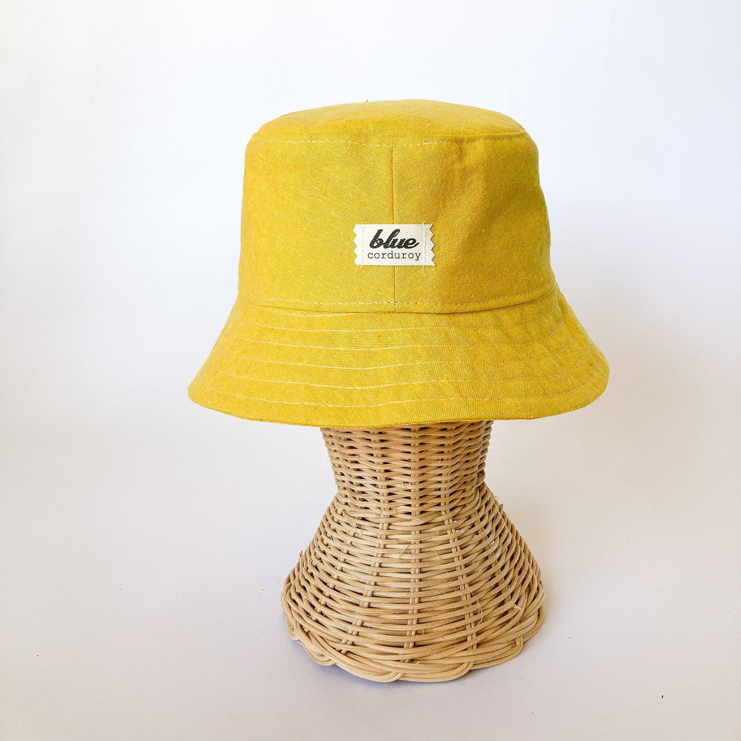 Matching Mommy and Baby Hats, Mama and Mini Hat Set, Yellow Sun Hat, Bucket Hat, Baby Beach Hat, Summer Newborn Gift, Linen Hat