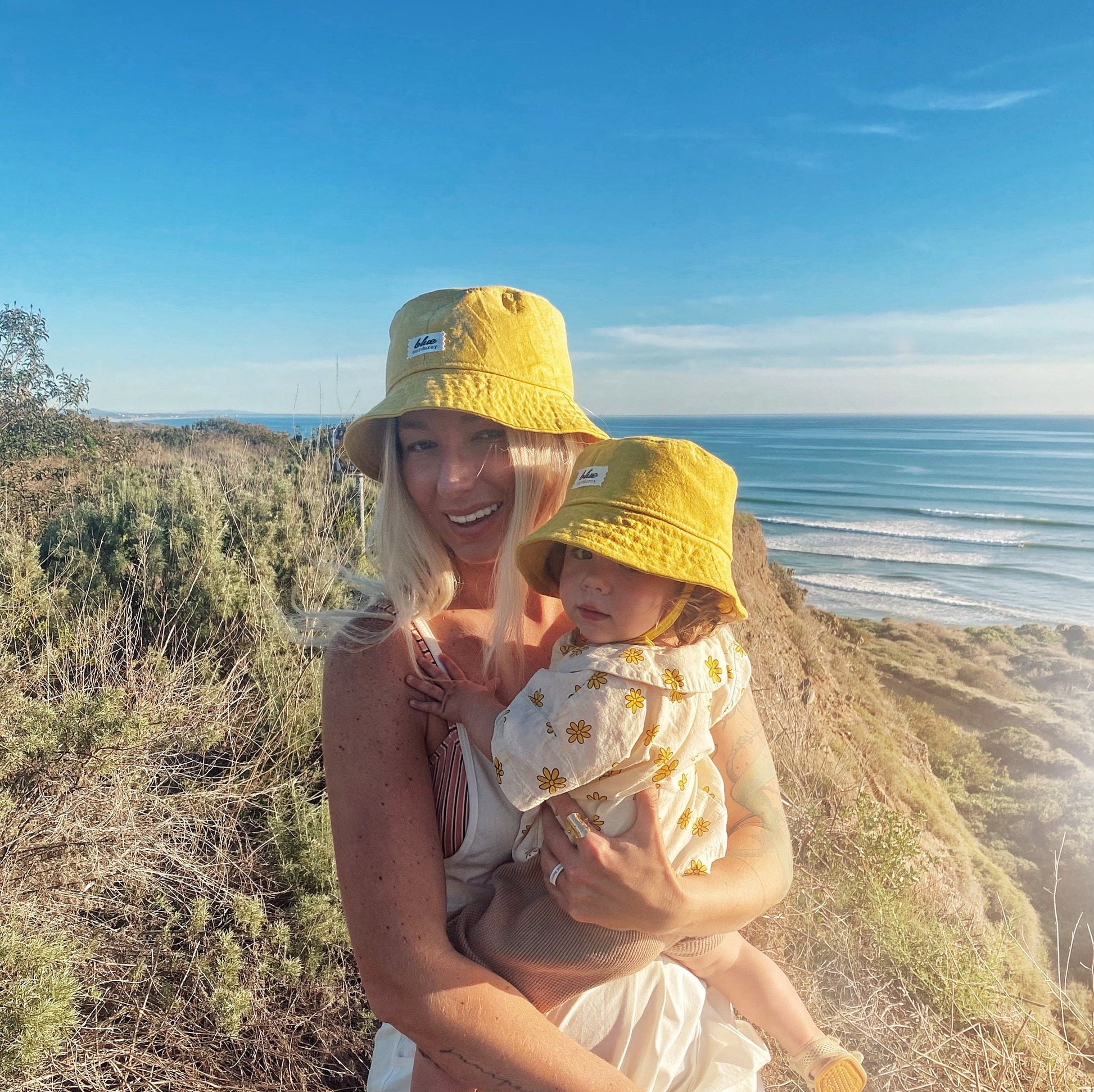 Yellow Bucket Hat, Baby Sun Hat, Summer Baby Gift, Toddler Sun Hat, Sunshine Baby, Outdoor Baby Gift, Girls Sun Hat, Boys Beach Hat