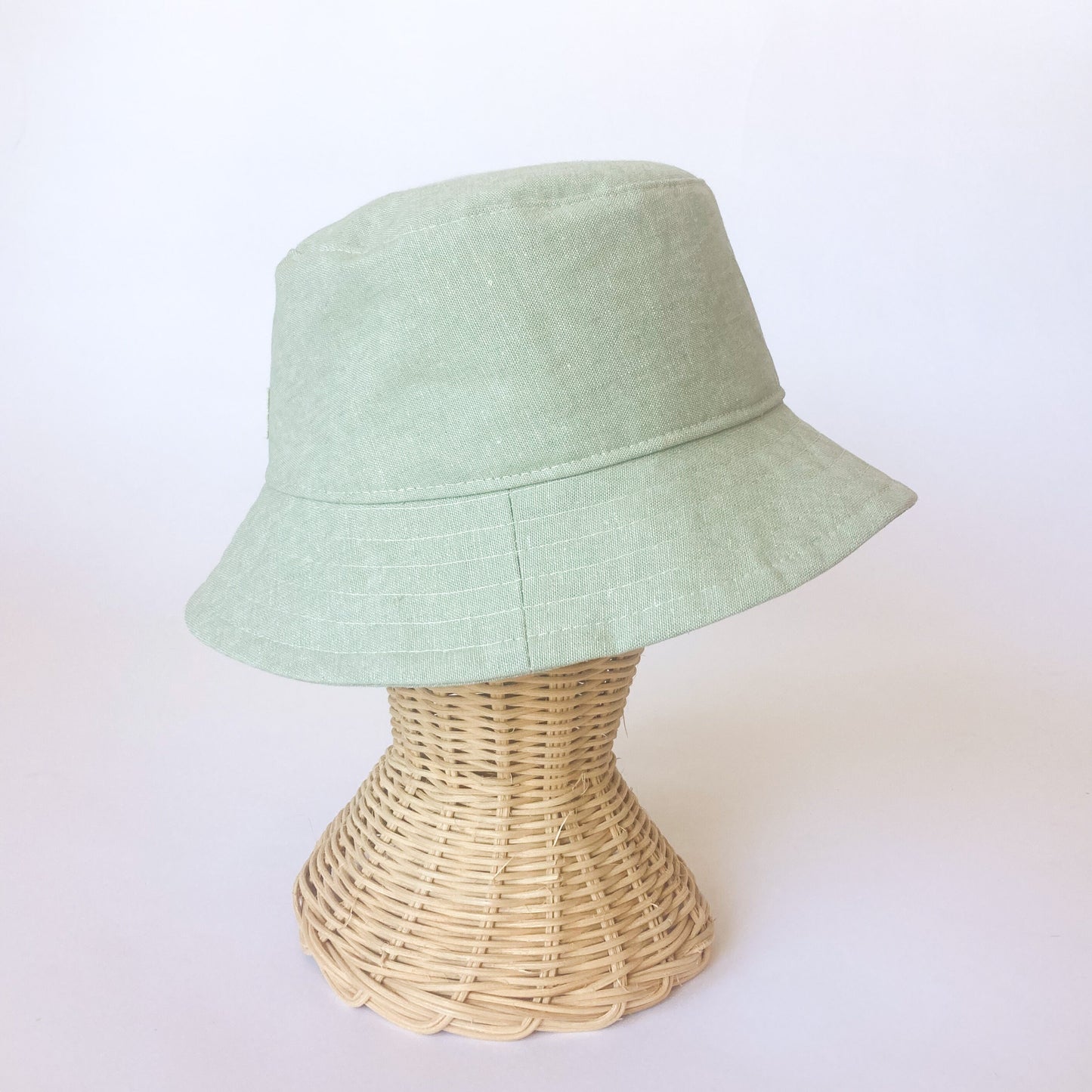Summer Linen Hat, Bucket Sun Hat, Mint Green Hat, Mama and Mini Hats, Summer Gift for Teen, Womens Sun Hat, Mommy and Me Gifts, Beach Hat