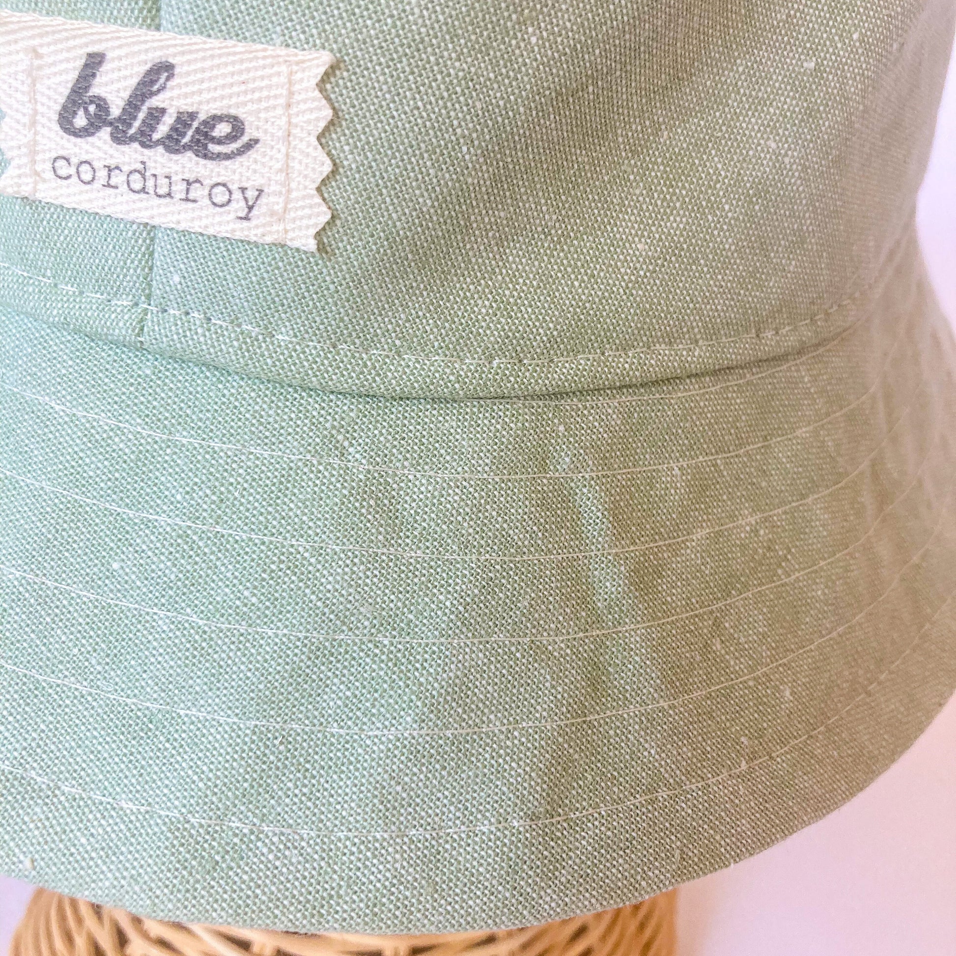 Summer Linen Hat, Bucket Sun Hat, Mint Green Hat, Mama and Mini Hats, Summer Gift for Teen, Womens Sun Hat, Mommy and Me Gifts, Beach Hat