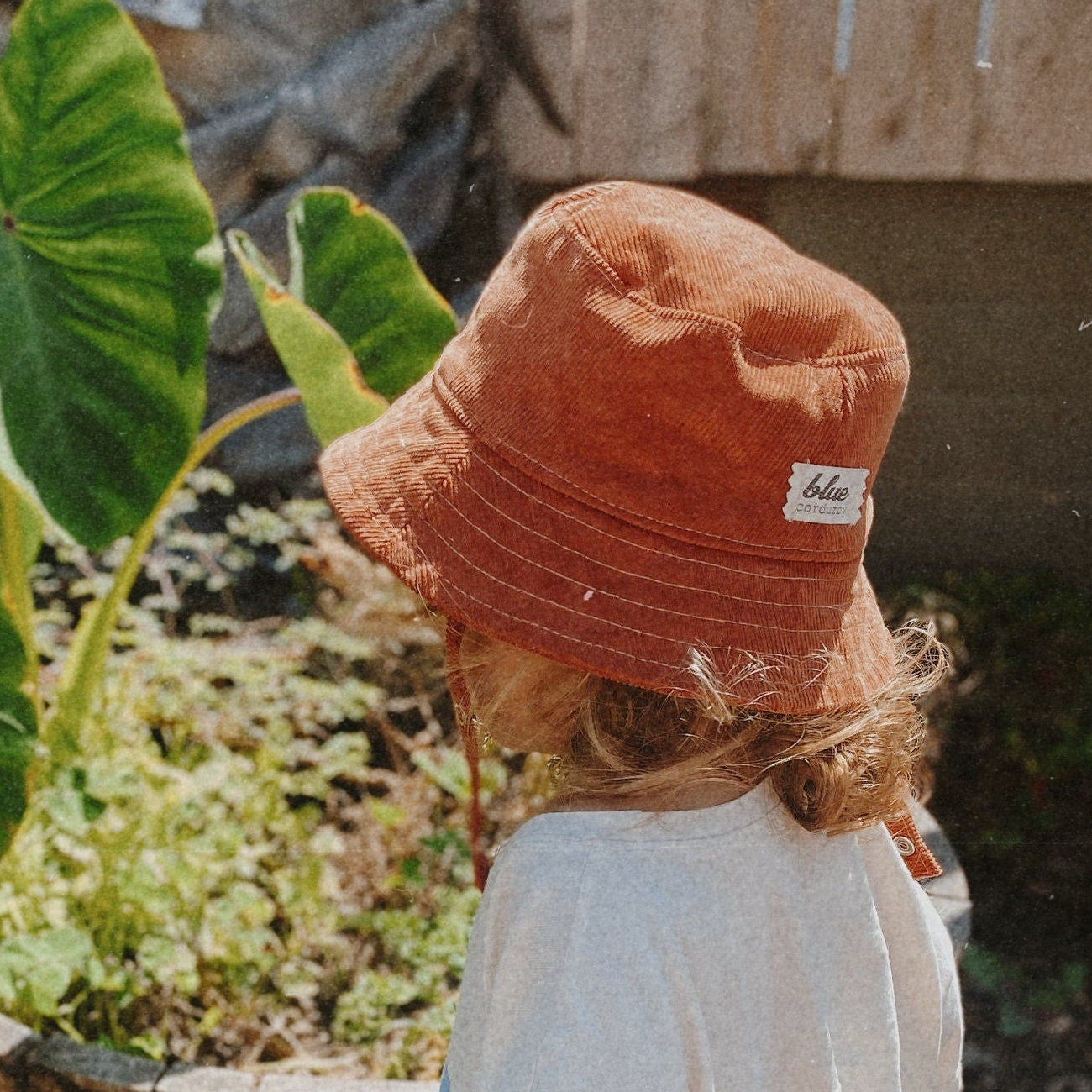 Baby Bucket Hat, Corduroy Hat, Summer Infant Gift, Newborn Sun Hat, Fall Kid Hat, Toddler Beach Accessory, Toddler Bucket Hat, Rust Hat