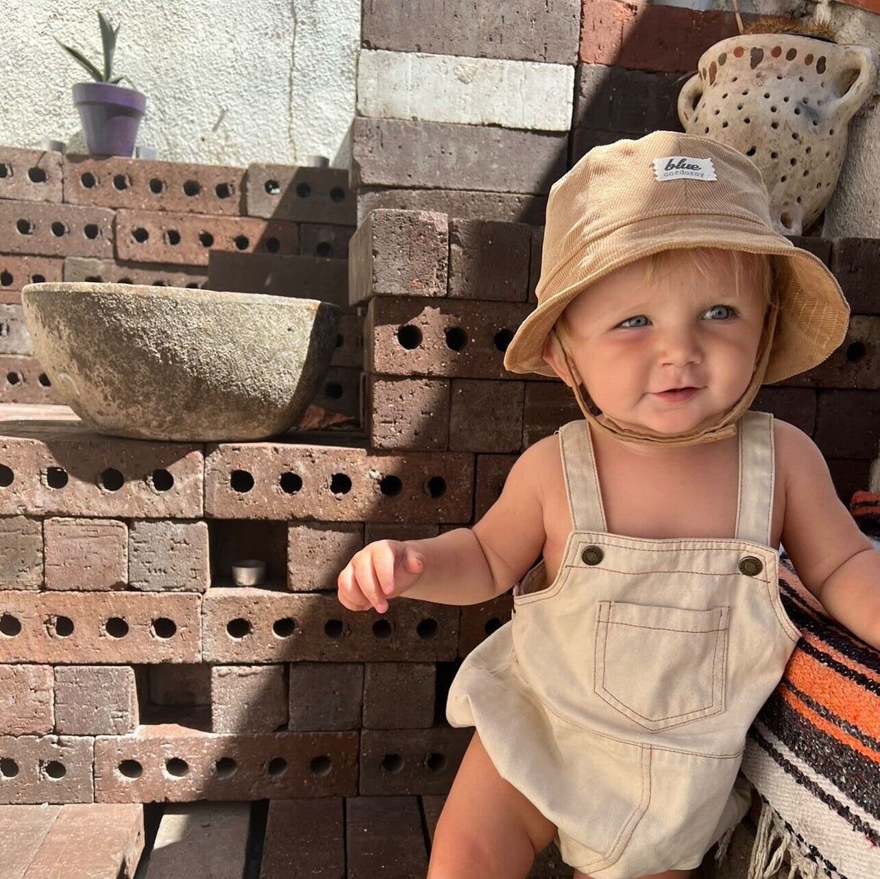Matching Mommy and Baby Hats, Corduroy Bucket Hats, Mama and Mini Hat Set, Tan Sun Hat, Babies First Summer, Mom and Infant Gift, Beach Hats
