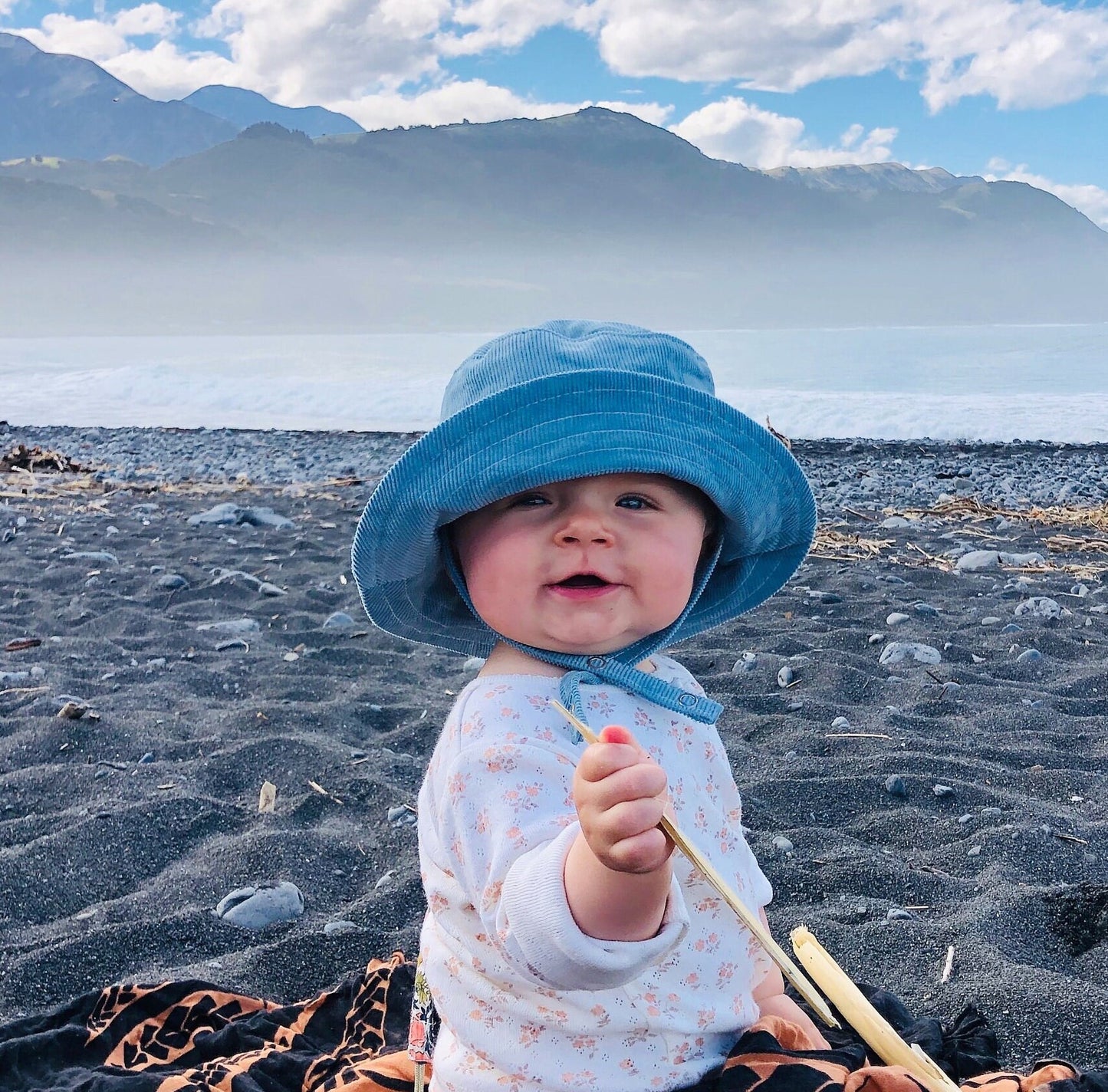Mommy and Me Matching Hats, Corduroy Bucket Hats, Blue Sun Hat, Mama and Mini Set, Babies First Summer, Beach Hat, Family Vacation
