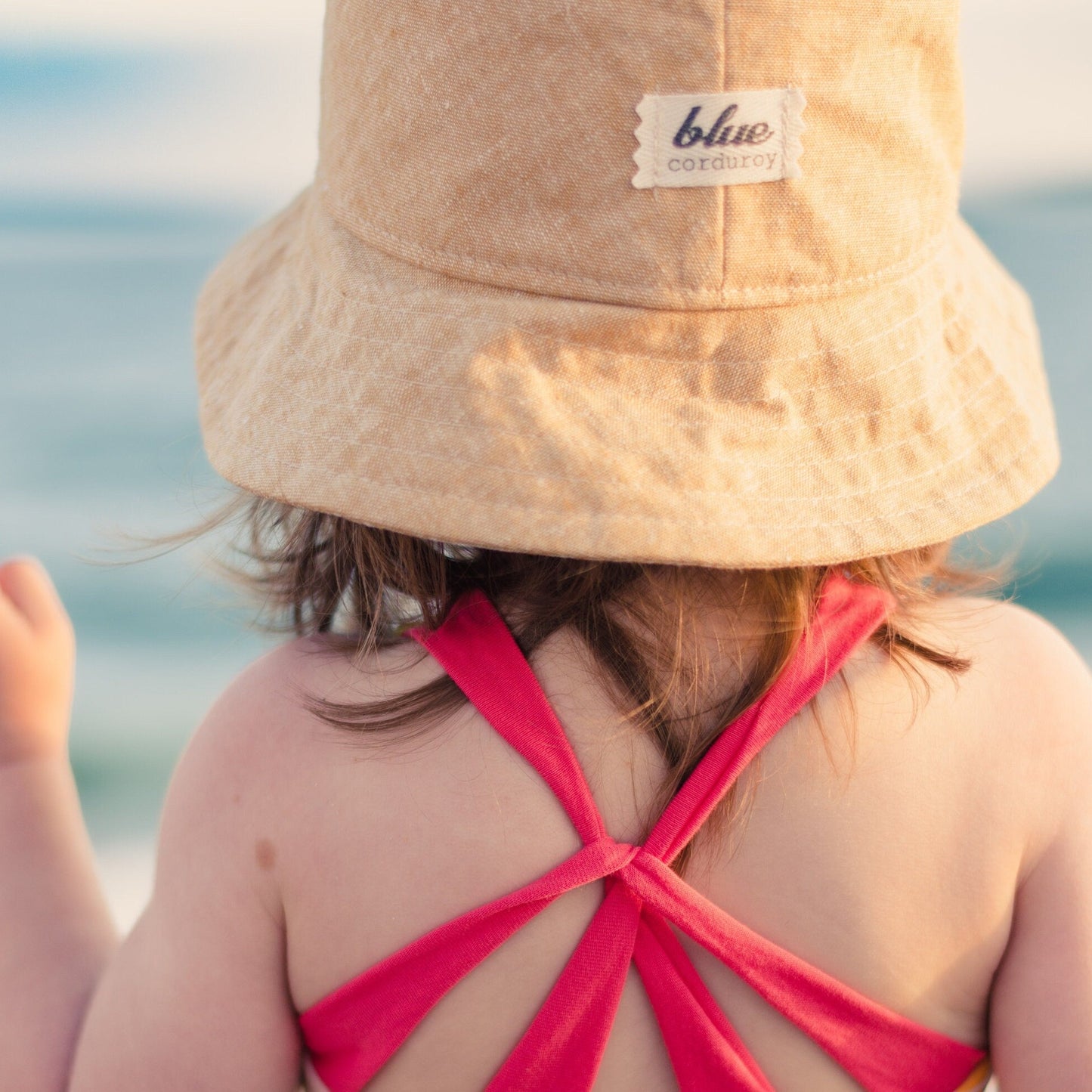 Bucket Sun Hat for Toddlers, Hat for Boys, Kids Summer Hat, Sun Protection, Beach Accessories, Gender Neutral Baby Gift, Linen Fabric Hat