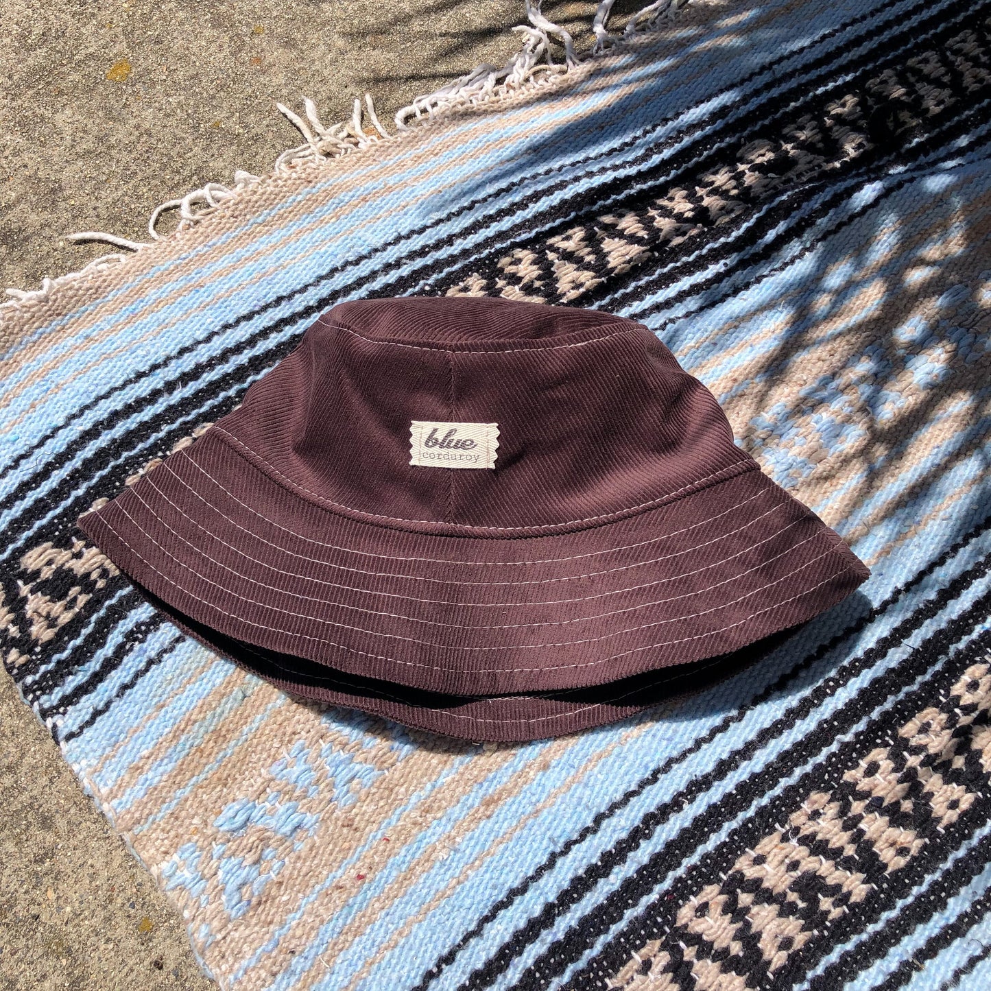 Brown Corduroy Bucket Hat, Fall Winter Bucket Hat, Beach Sun Hat, Unisex Hat, Gift for Hiker, Brim Winter Hat, Corduroy Cap, Handmade Hat