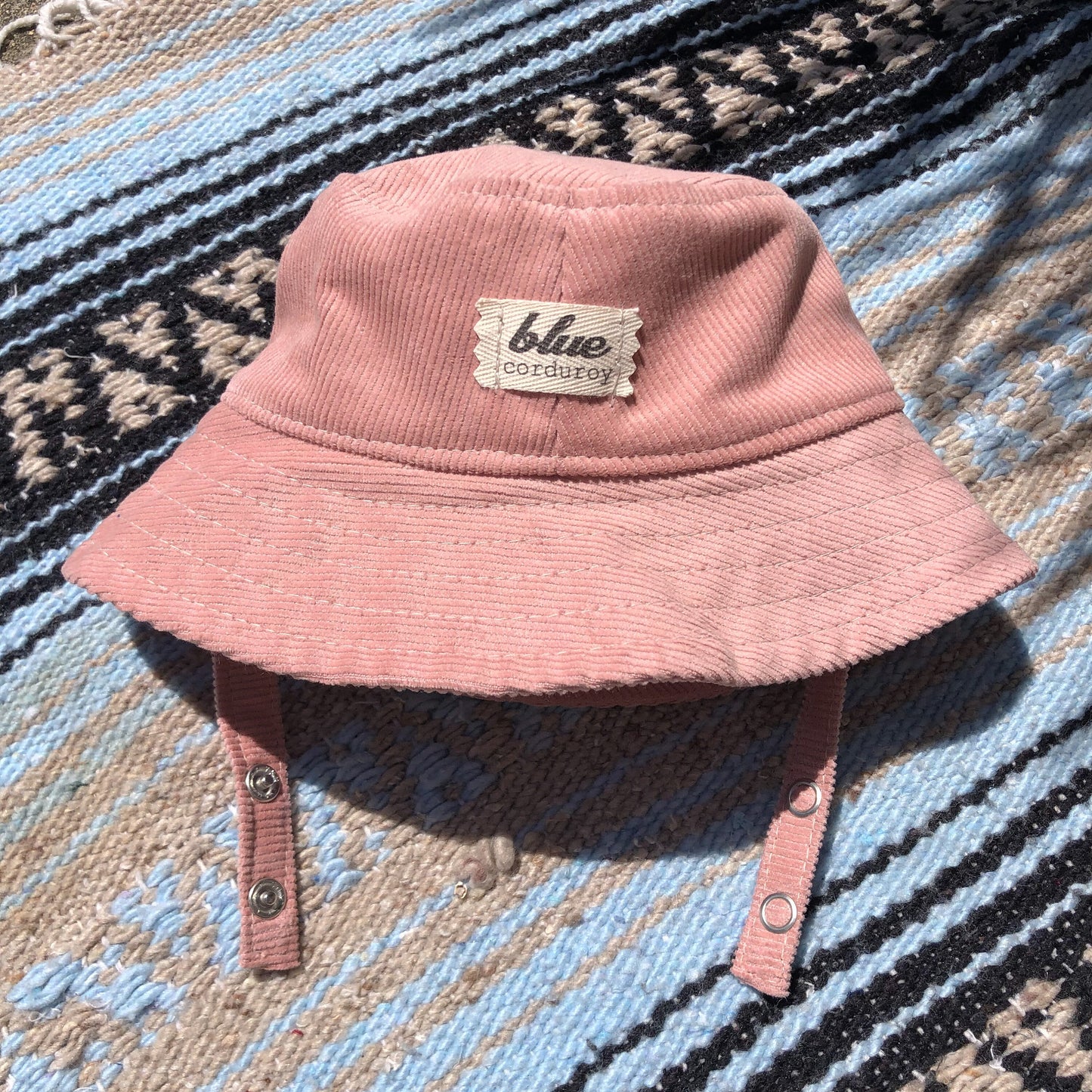 Baby Sun Hat, Corduroy Bucket Hat, Toddler Brim Hat, Pink Newborn Summer Gift, Girl Beach Accessory, Baby Sun Protection, Blush Pink Baby