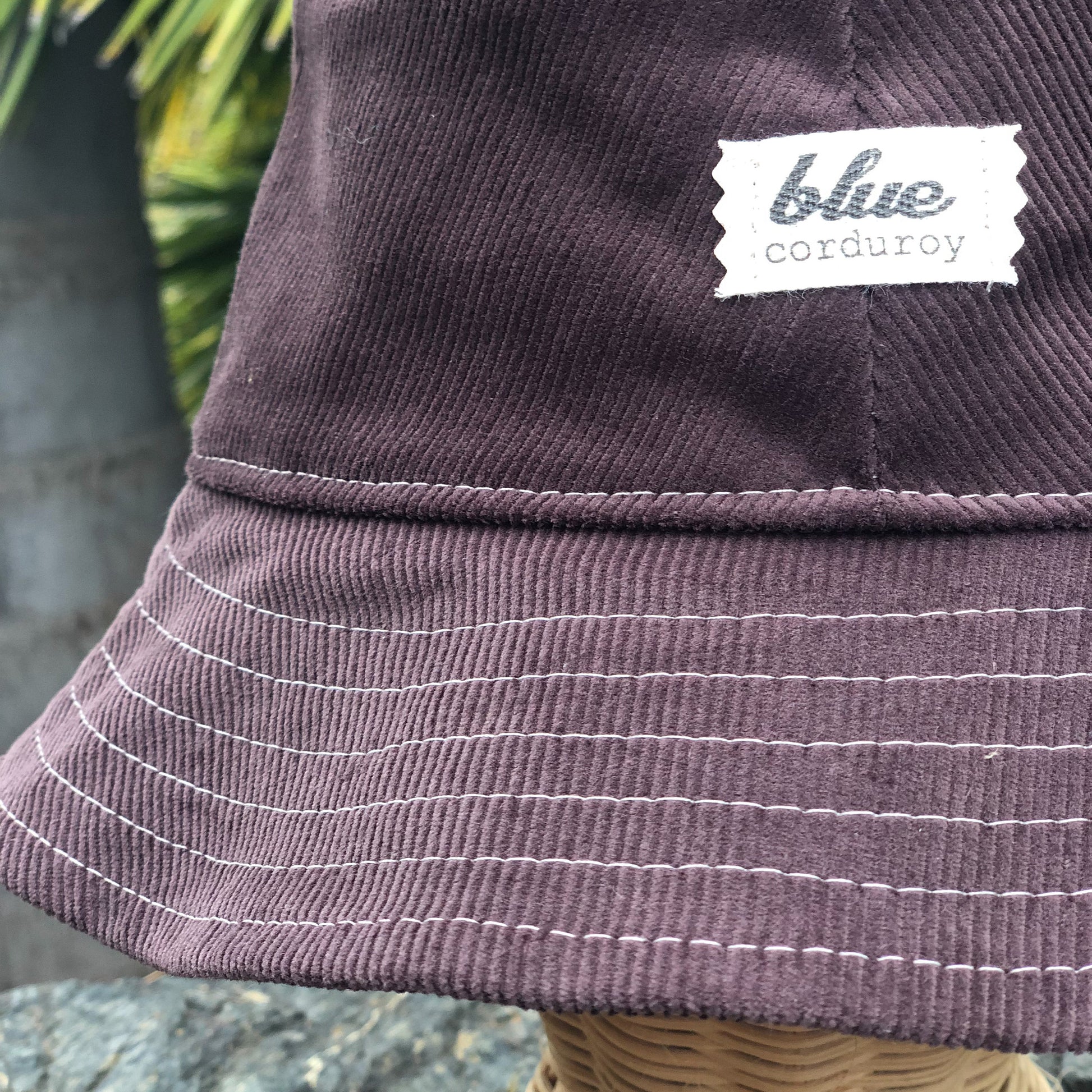 Brown Corduroy Bucket Hat, Fall Winter Bucket Hat, Beach Sun Hat, Unisex Hat, Gift for Hiker, Brim Winter Hat, Corduroy Cap, Handmade Hat