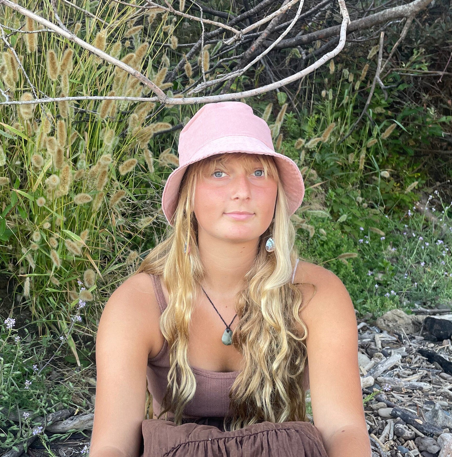 Pink Corduroy Bucket Hat, Pink Hat, Fall Winter Bucket Hat, Beach Sun Hat, Fall Accessories Women, Gift for Teen Girl, Handmade in USA