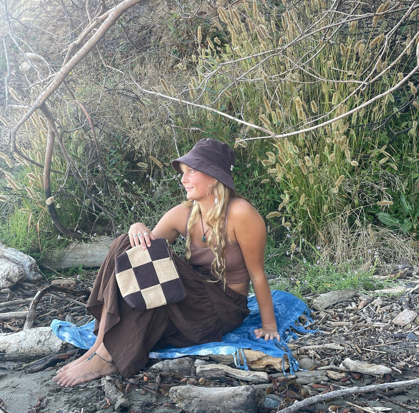 Brown Corduroy Bucket Hat, Fall Winter Bucket Hat, Beach Sun Hat, Unisex Hat, Gift for Hiker, Brim Winter Hat, Corduroy Cap, Handmade Hat