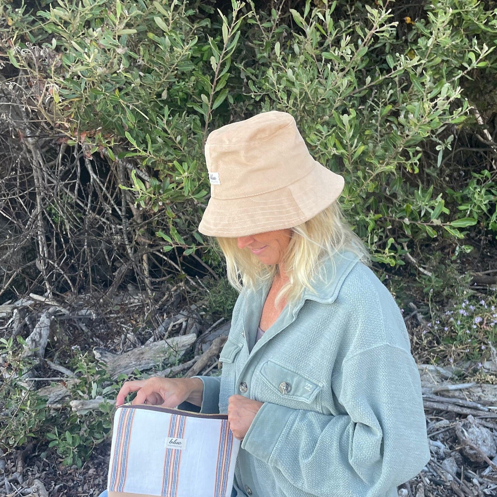 Tan Bucket Hat, Fall Hat for Women, Comfortable Hat, Fall Style for Her, Beach Accessory for Her, Winter Brim Hat, Corduroy Sun Hat