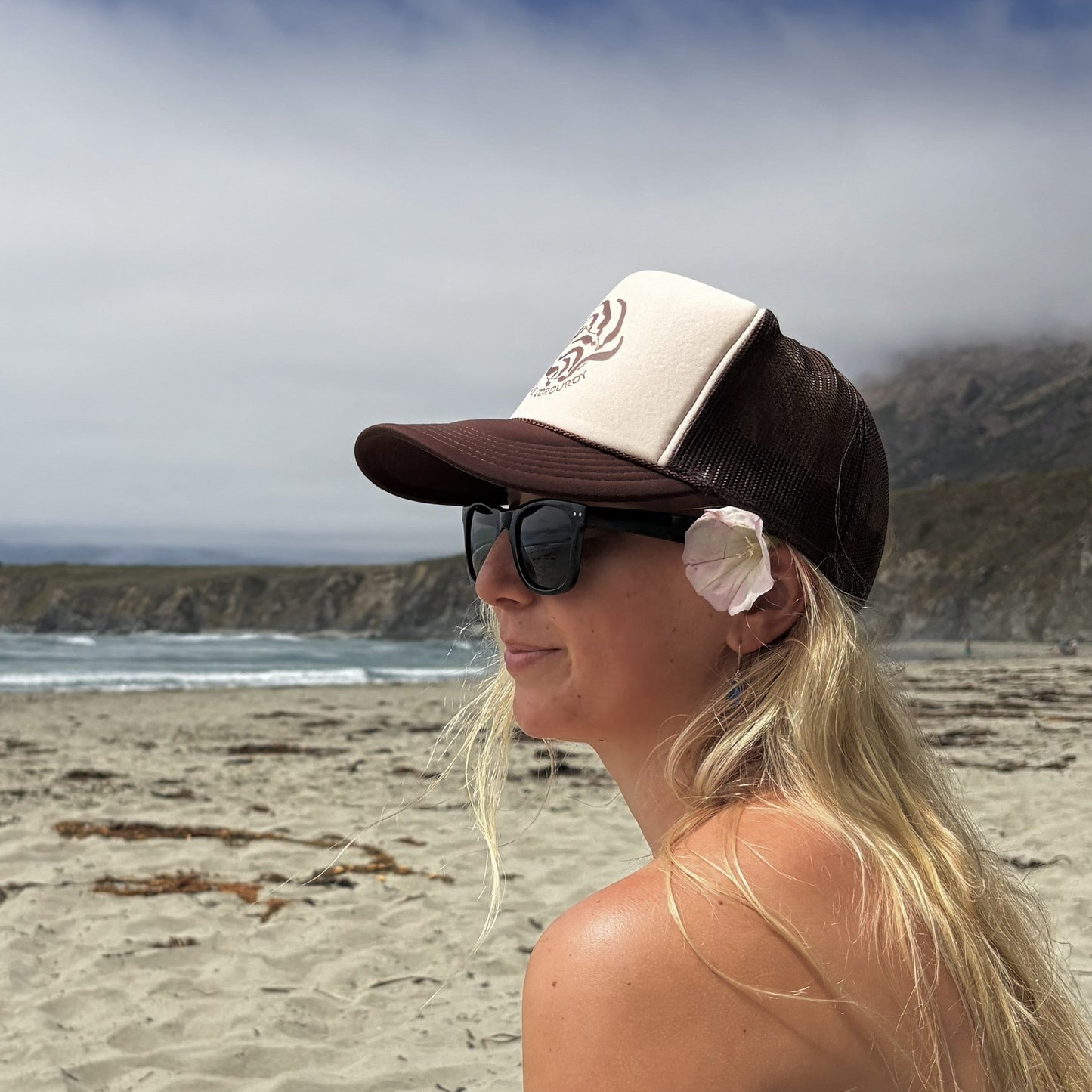 Trucker Hat - Brown Kelp