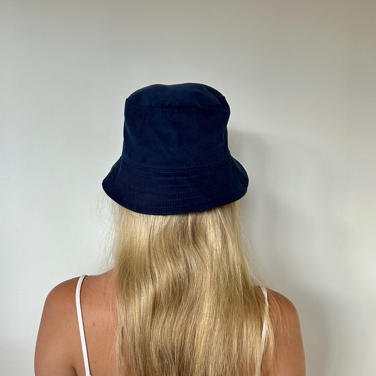 Corduroy Bucket Hat - Navy