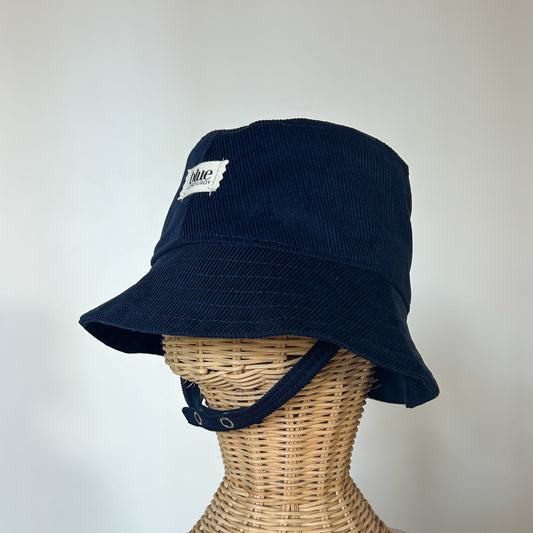 Baby Corduroy Bucket Hat - Navy