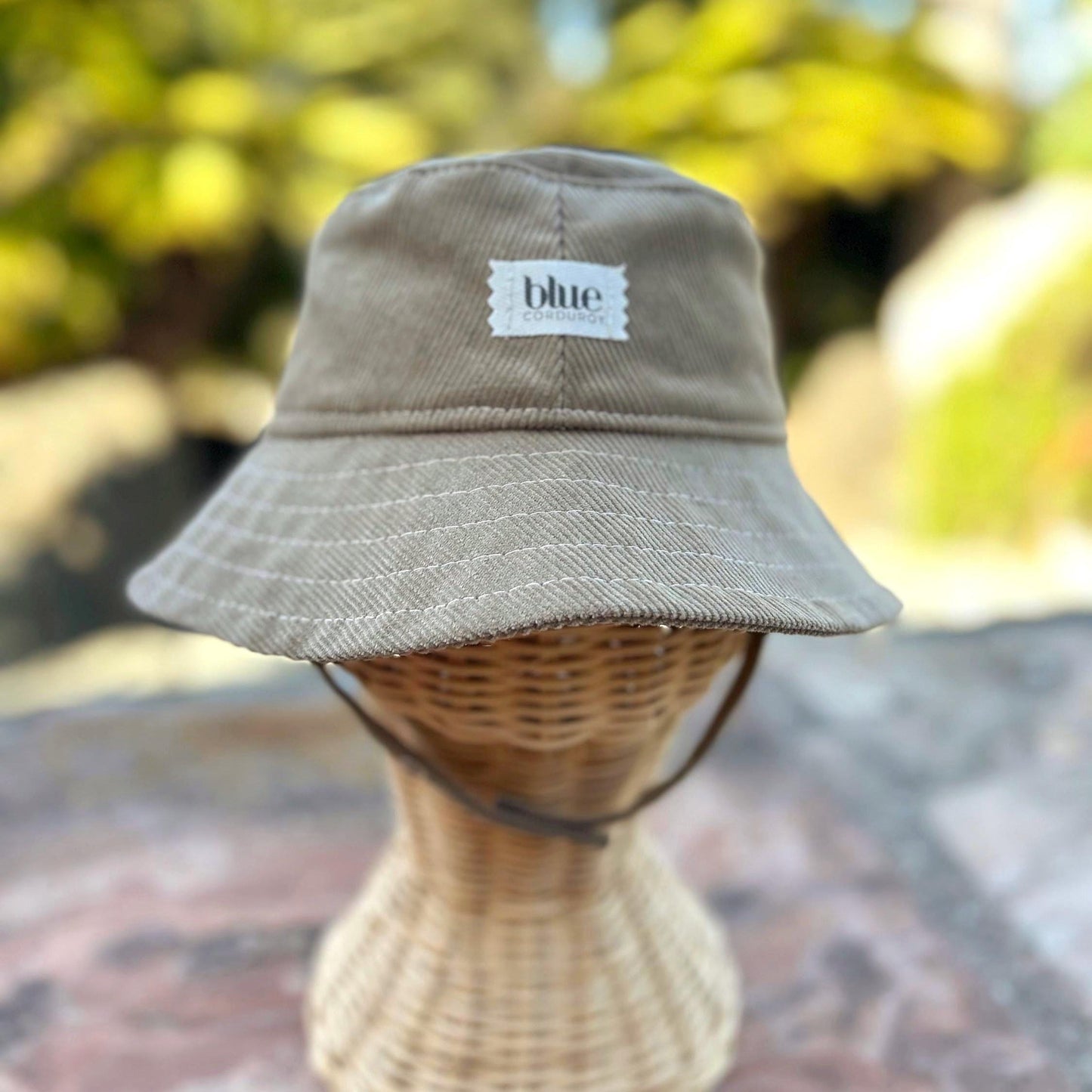 Baby Corduroy Bucket Hat - Khaki