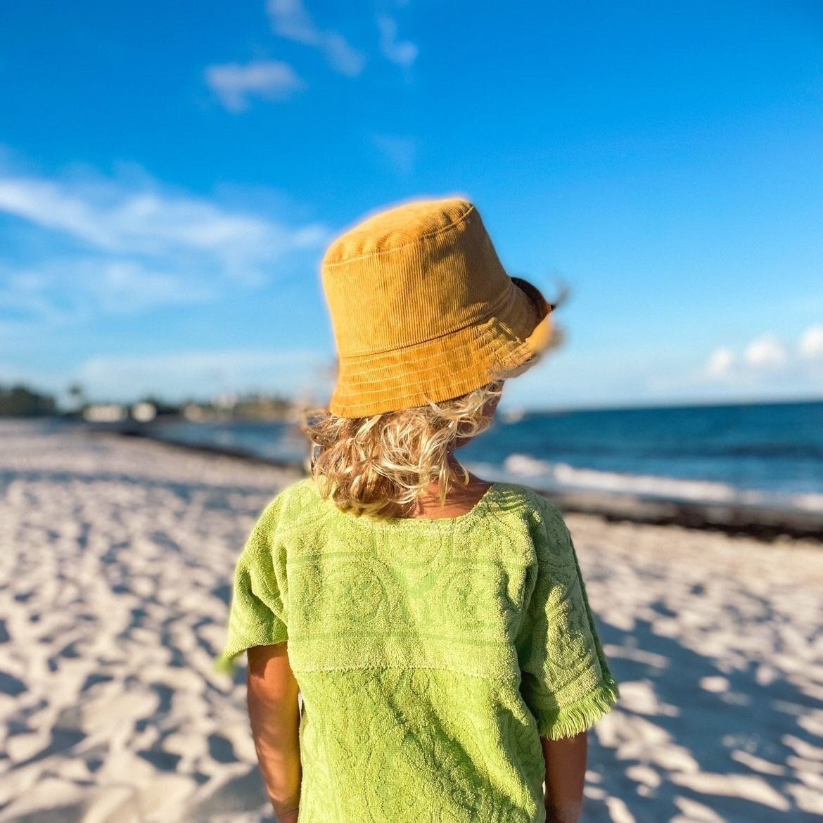 Kids Bucket Hat, Yellow Sun Hat, Corduroy Child Hat, Toddler Summer Hat, Outdoor Baby Gift, Sun Hat for Boys, Baby Hat for Girls, Beach Hat