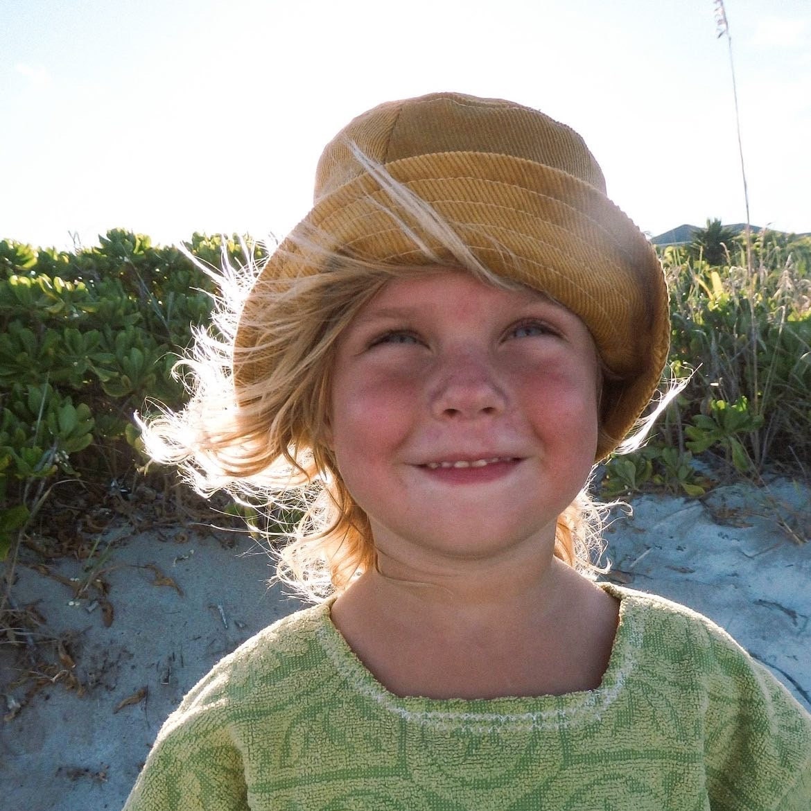 Kids Bucket Hat, Yellow Sun Hat, Corduroy Child Hat, Toddler Summer Hat, Outdoor Baby Gift, Sun Hat for Boys, Baby Hat for Girls, Beach Hat